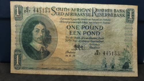 1956 MH de Kock One Pound